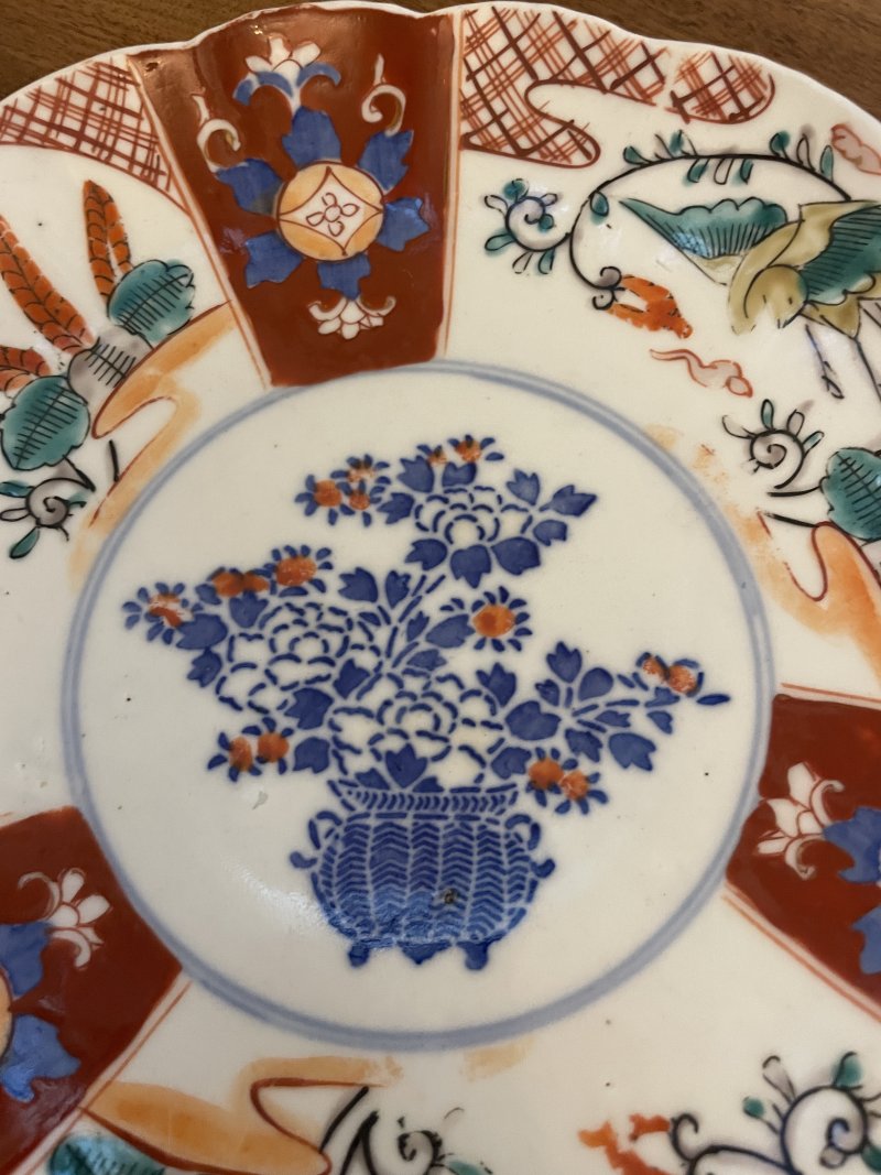 Two Antique 19th Century Japanese Quality Imari Plates - Image 6